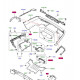 Land rover cache-ouverture/crochet-remorque (VPLGB0154)