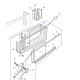 feutrine coulisse vitre laterale Defender 110,  130