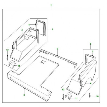 Land rover Aile arriere gauche DEFENDER 110 (ALA711070)