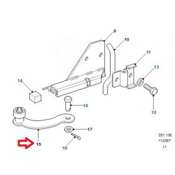 sangle de retenue de porte Defender 90, 110, 130