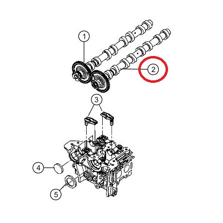 Mopar arbre de trasmi (68245425AA)