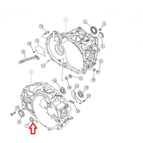 Mopar joint (05191358AA)