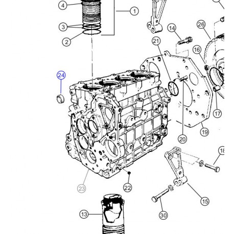 Mopar bouchon Cherokee XJ WG (04778887)