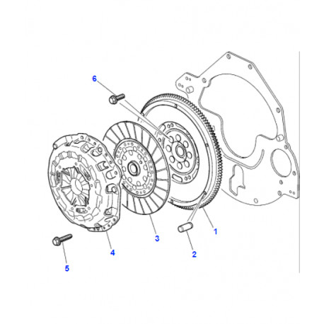 Jaguar volant moteur (XR814347)