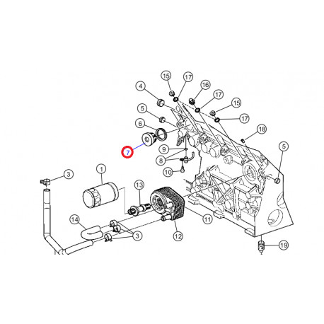 Mopar bouchon Voyager RG (05066855AB)