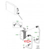 tuyau flexible-refroidiss. huile