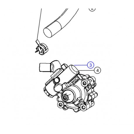 Mopar pompe direction assistée Wrangler JK (68146649AA)