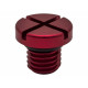 VALVE ROUGE DE VIS DE PURGE