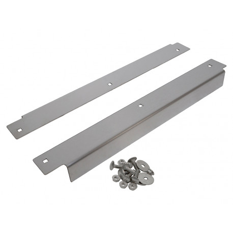 Britpart SEUILS DE PORTE EN ACIER INOXYDABLE BROSSÉ (DA4792BB)