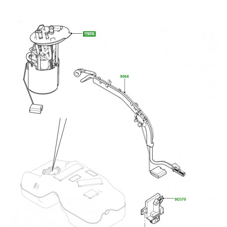 Land rover transmetteur et pompe Discovery Sport (LR084481)