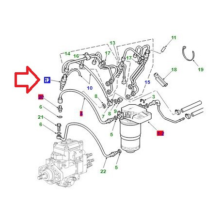 Land rover injecteur Range P38 (0GV09)