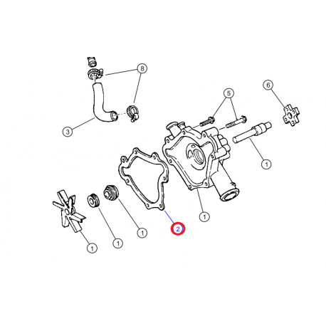 Mopar joint Grand Cherokee ZJ (04483757AB)