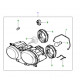 projecteur phare droit xenon XJ6 X350,  X358,  XJ8 X308