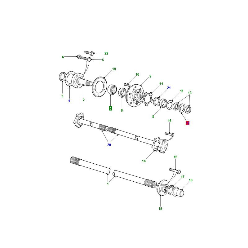 Commander Kit conversion suspension DEFENDER 110 et 130 BRITPART (DA9110B)  pas cher sur RLD Autos