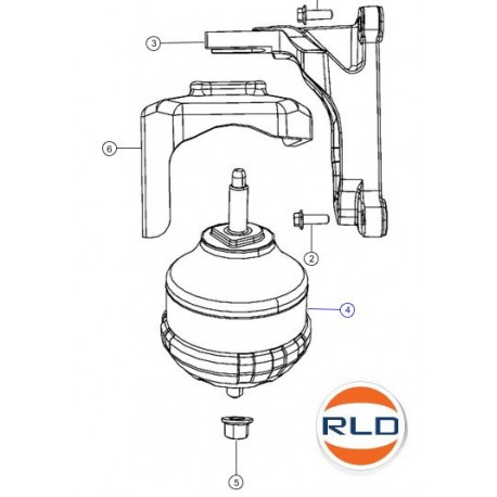 Mopar support moteur gauche /droit (05090019AA)