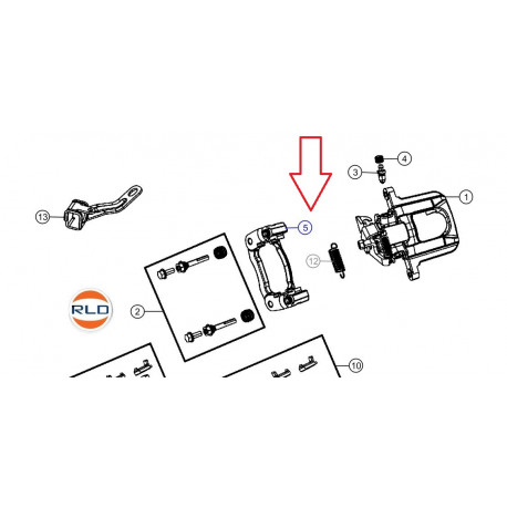 Mopar adaptateur Voyager RT (68192437AA)