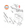 Moteur esuie glace avant Range P38