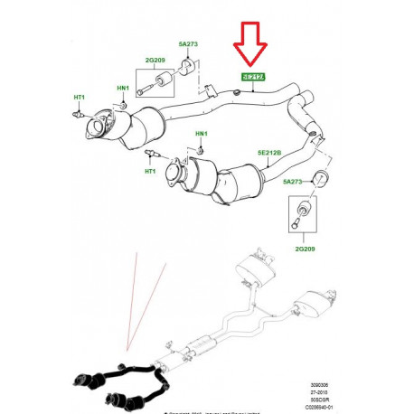 Land rover Convertisseur droit (LR113203LR)