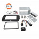 Facade Double Din Discovery 3 Freelander 2 et Range sport