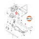 soupape egr Defender 90, 110, 130,  Discovery 2 et Freelander 1