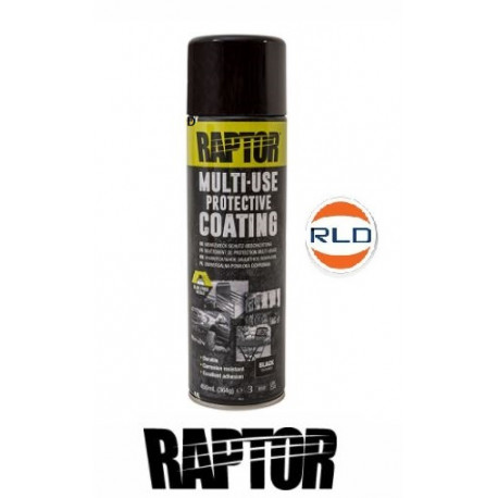 Commander Bombe peinture noire 450 ML RAPTOR (DA6650) pas cher sur RLD Autos