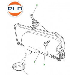 Commander moteur d'essuie glace avant Freelander 1 BRITPART (58231) pas  cher sur RLD Autos