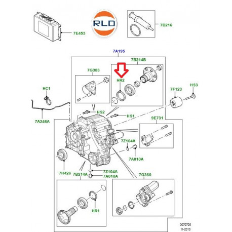 Land rover joint special Discovery 3, Range L405, Sport (LR086042)