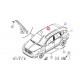 moulure de toit centrale droite Dodge Caliber