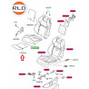 Resistance de chauffage assise avant