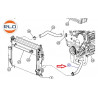 durite refroidissement inferieur radiateur