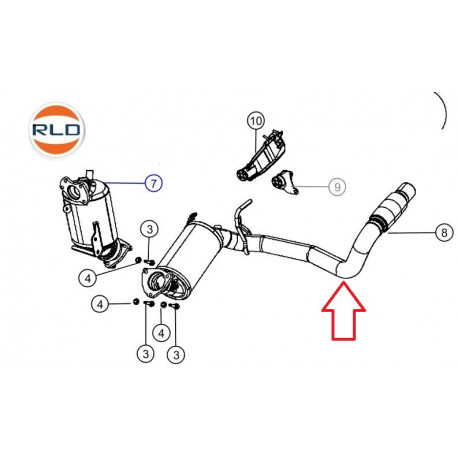 Mopar filtre à particules Wrangler JK (05145572AD)