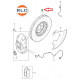disque de frein 380mm F-Type carbone