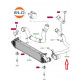 Land rover conduit d'air (LR009799)
