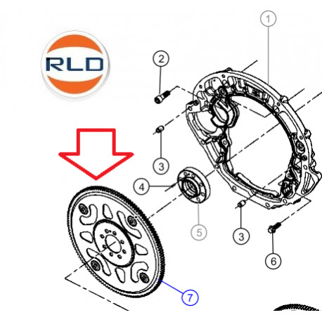 Mopar volant moteur (04752511AC)