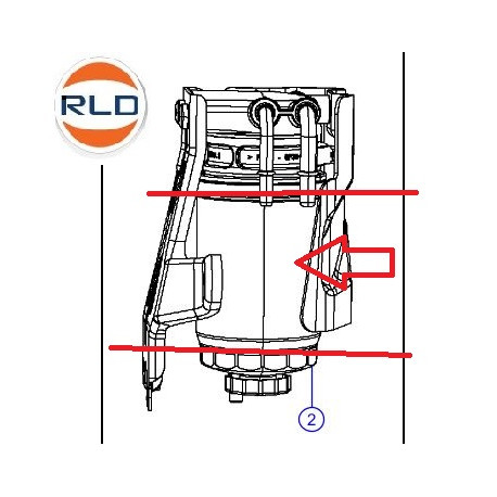 Mopar filtre carburant (68057228)