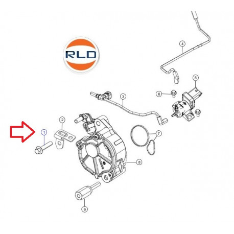 Mopar vis (68029482AA)