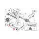 kit de 2 roulements de differentiel pont dana 35 Cherokee XJ,  Grand Cherokee WJ,  ZJ et Wrangler TJ,  YJ