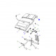 Land rover garnissage de pavillon arriere 130 (EDB000230LUH)