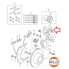 Etrier avant droit DEFENDER TD4