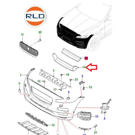 Jaguar renfort mousse (T4A8365)