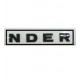 decalque-monogramme capot NDER