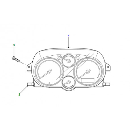 Land rover tableau de bord Freelander 1 (YAC501150PMA)