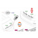 Logo plastique ROVER capot