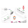 Logo plastique ROVER capot