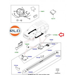 Marche Pieds Range Rover l405 2012 2015 Aluminium Plat Designn