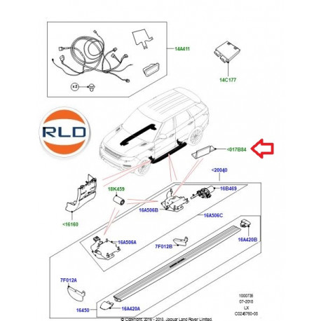 Land rover bloc isolant (VPLGP0338)