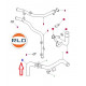 tuyau flexible collect. pompe eau Range P38