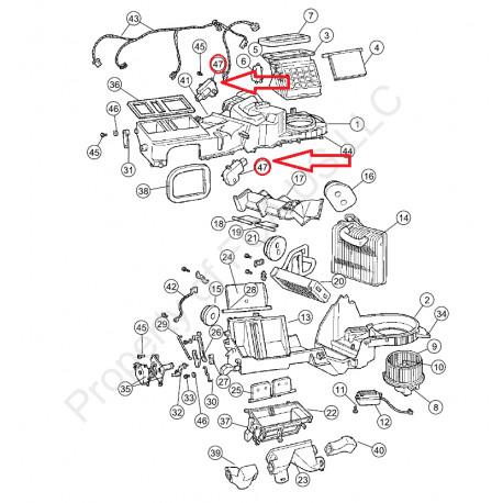 Mopar servo commande Grand Cherokee WG (05012710AA)