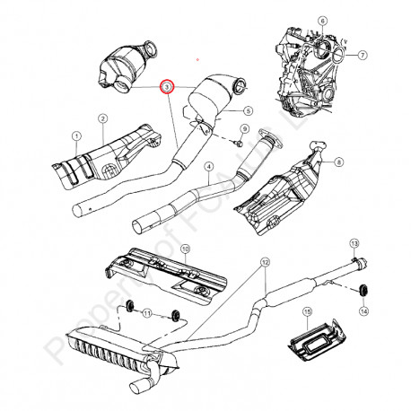 Mopar filtre a particule (04743962AA)