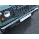 Plaque protection alu pare choc avant Defender et SERIES